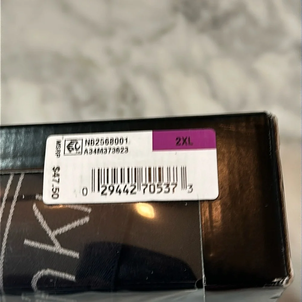 Calvin Klein Black 3-PK Low Rise Cotton Stretch Hip Briefs 2XL NWT